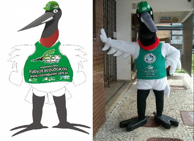 Mascote Eco Máquinas